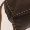 Celine Vintage Drawstring Flap Macadam Coated Canvas
