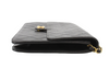 Chanel Chanel Matelassé Cuir Noir Black leather