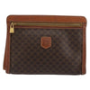 Celine Logo Triomphe Canvas and leather