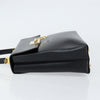 Salvatore Ferragamo Gancini Convertible Top Handle Leather