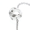 Cartier Love Interlocking 18K White Gold
