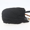 Gucci Vintage Bamboo Handle Open Hobo Nylon