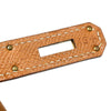Hermes Kelly Brown Courchevel with Gold Hardware