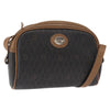 Christian Dior Vintage Honeycomb Canvas and Leather