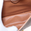 Celine Vintage Macadam Circle Logo Canvas and Leather