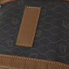 Christian Dior Vintage Honeycomb Boston Canvas and Leather