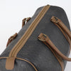 Christian Dior Vintage Honeycomb Boston Canvas and Leather