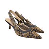 Christian Dior Women's J'Adior Slingback Pumps Embroidered Fabric