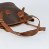 Celine Vintage Macadam Shopper Tote Canvas and Leather