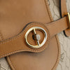 Christian Dior Vintage Honeycomb Canvas and Leather