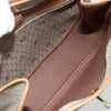 Christian Dior Vintage Honeycomb Canvas and Leather