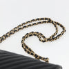 Chanel Double Chevron Flap Quilted Leather