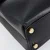 Salvatore Ferragamo Gancini Convertible Top Handle Leather