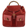 Gucci Vintage Bamboo Suede