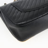 Chanel Double Chevron Flap Quilted Leather