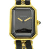 Chanel Premiere Rock Quartz Plated Metal and Leather