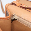 Celine Vintage Macadam Circle Logo Canvas and Leather