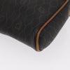 Christian Dior Vintage Honeycomb Canvas and Leather
