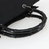 Gucci Vintage Bamboo Handle Tote GG Nylon