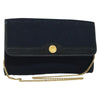 Christian Dior Vintage Chain Flap Diorissimo Canvas