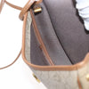 Christian Dior Vintage Honeycomb Flap Canvas and Leather