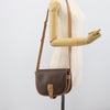 Celine Vintage Macadam Canvas and Leather