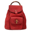Gucci Vintage Bamboo Suede