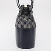 Salvatore Ferragamo Gancini Canvas and leather