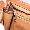 Celine Logo Triomphe Canvas and leather