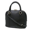 Gucci Convertible Dome Satchel Microguccissima Leather