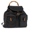 Gucci Vintage Bamboo Leather