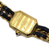 Chanel Premiere Rock Quartz Plated Metal and Leather