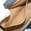 Chanel Chocolate Bar Mademoiselle Top Handle Quilted Denim