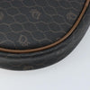Christian Dior Vintage Honeycomb Canvas and Leather