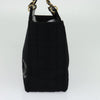 Chanel Chocolate Bar CC Tote Cotton