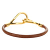 Hermes Jumbo Hook Braided Leather and Metal