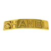 Chanel Logo Hair Barrette Metal
