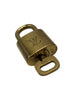 Louis Vuitton Padlock and Key Logo Metal