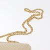 Bally Vintage Chain Quilted Leather