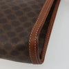 Celine Logo Triomphe Canvas and leather