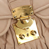 Miu Miu Madras Convertible Lock Tote Leather