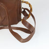 Gucci Vintage Bamboo Leather