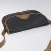Christian Dior Vintage Honeycomb Flap Coated Canvas