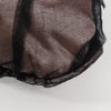 Chanel Drawstring Bucket Chevron Patchwork Canvas
