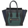 Celine Tricolor Shoulder Luggage Leather