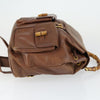 Gucci Vintage Bamboo Leather
