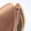 Christian Dior Vintage Honeycomb Flap Coated Canvas