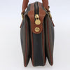 Fendi Vintage Pequin Convertible Boston Coated Canvas