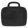 Chanel Vintage Timeless Zip Around Vanity Case Caviar