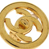 Chanel CC Round Metal